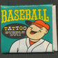 1960 OPC O-Pee-Chee Tattoos Unopened Pack