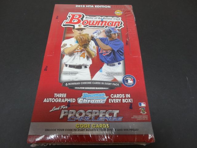 2013 Bowman Baseball Jumbo Box (HTA)