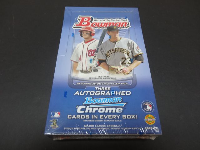 2012 Bowman Baseball Jumbo Box (HTA)