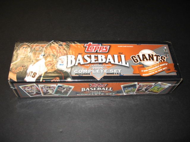 2005 Topps Baseball Factory Set (Giants)