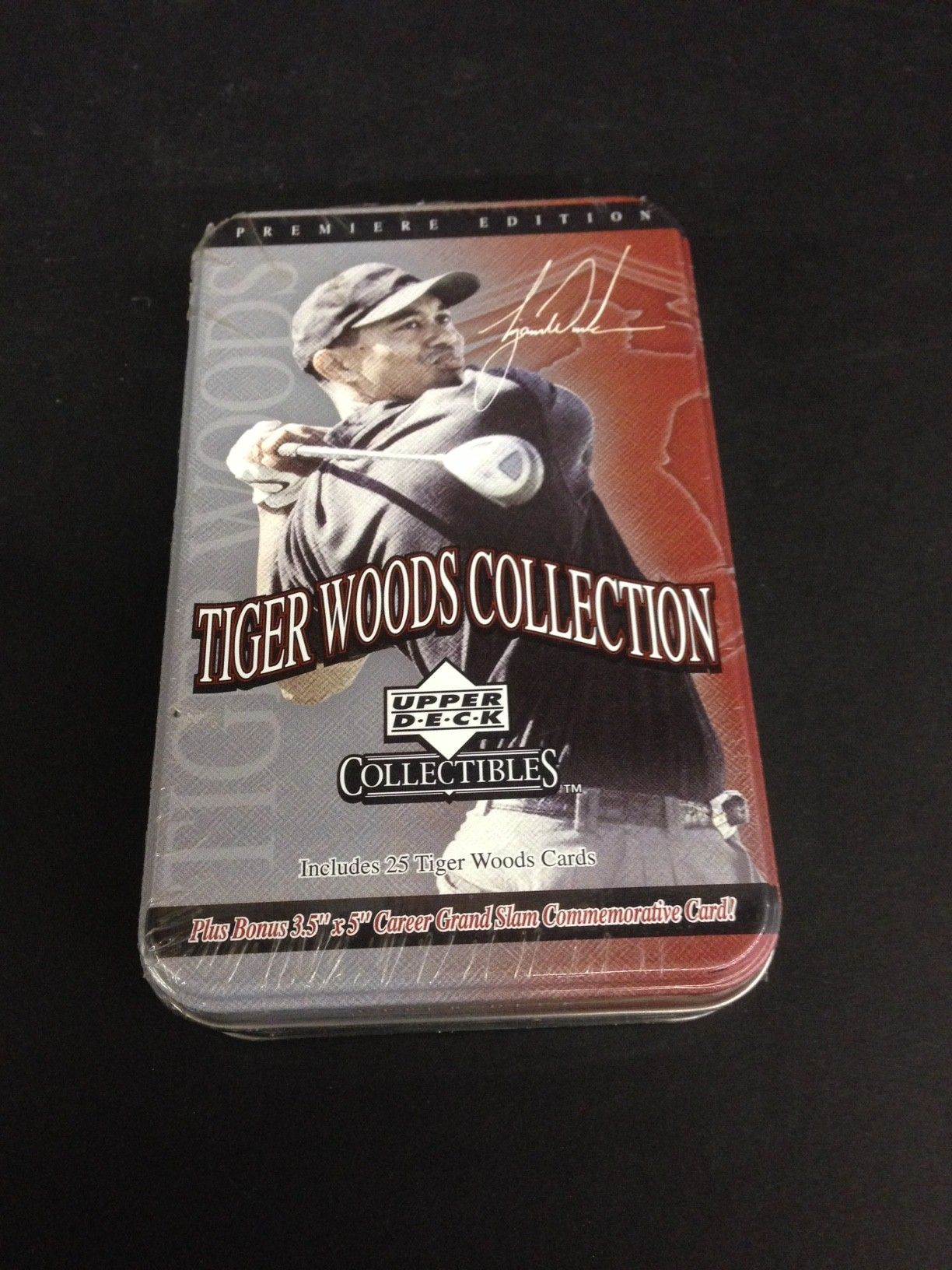2001 Upper Deck Golf Tiger Woods Collection Factory Set