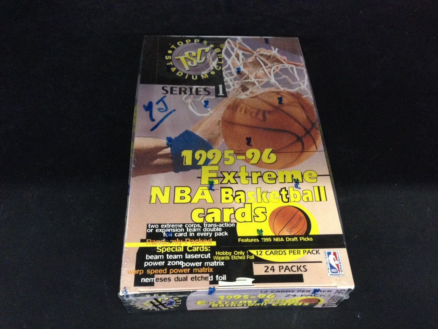 1995/96 Topps Stadium Club Basketball Series 1 Box (Hobby) (24/12)