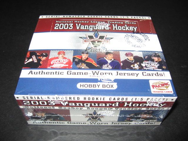 2002/03 Pacific Vanguard Hockey Box (Hobby)