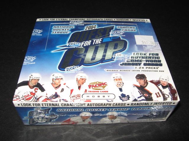 2003/04 Pacific Quest For The Cup Hockey Box (Hobby)