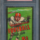 1956 Topps Football Unopened 5 Cent Wax Pack PSA 5 (Light)