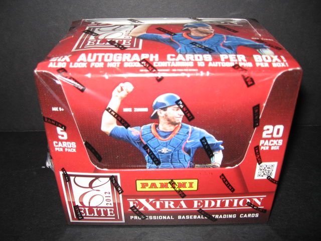 2012 Panini Elite Extra Edition Baseball Box