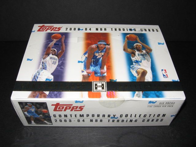 2003/04 Topps Contemporary Collection Basketball Box (Hobby)