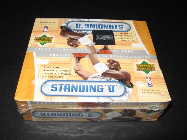 2003/04 Upper Deck Standing O Basketball Box