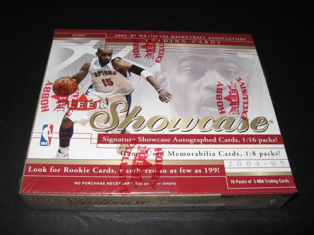 2004/05 Fleer Showcase Basketball Box (Hobby)