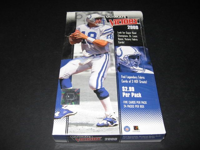 2000 Upper Deck Ultimate Victory Football Box (Retail)