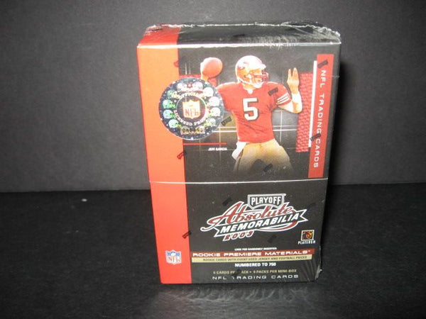 ゲームセンター・ゲームカード PLAY OFF ABSOLUTE MEMORABILIA 2003 Playoff Absolute Memorabilia Football Mini Box (Hobby
