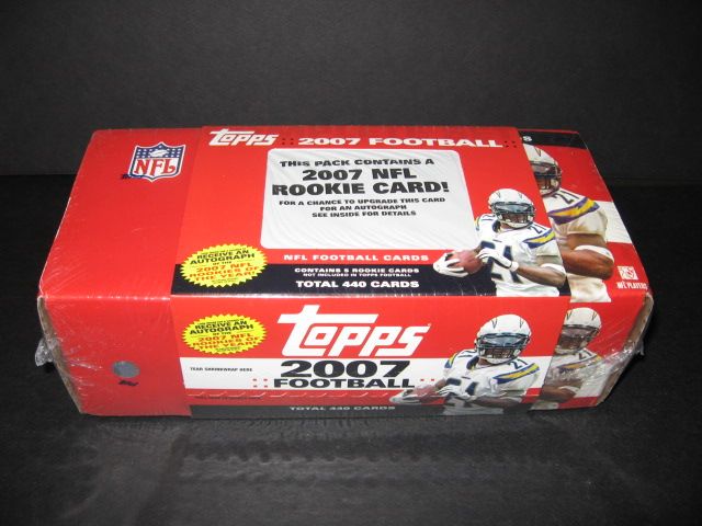 2007 Topps Football Factory Set (Hobby (w/ Rookie Card)