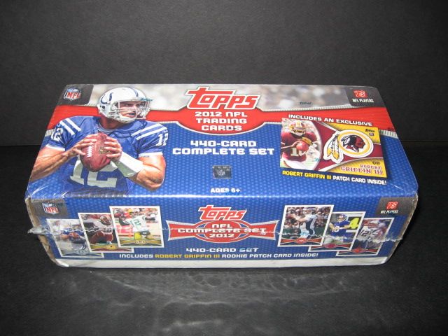 2012 Topps Football Factory Set  (w/ Griffin Patch)