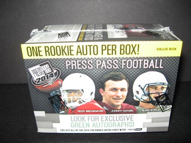 2014 Press Pass Football Blaster Box (3/5)