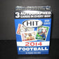 2014 Sage Hit Football High Series Blaster Box (18/4)