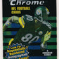 2000 Bowman Chrome Football Unopened Pack