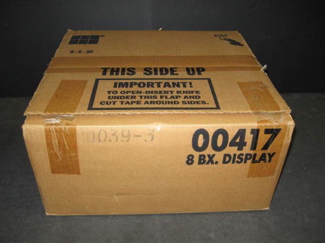 1990 Fleer Baseball Jumbo Case (8 Box) (00417)