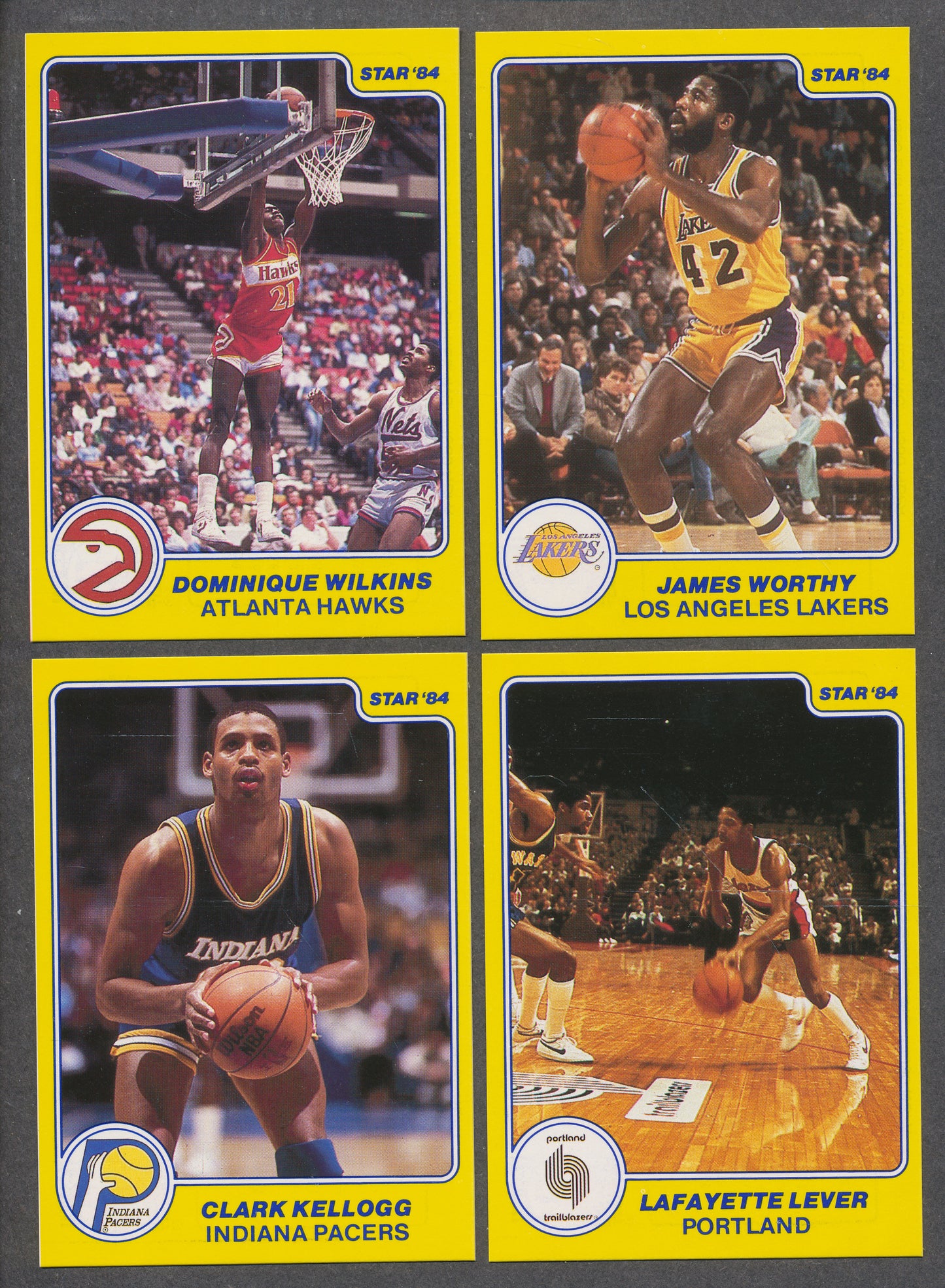 1983/84 Star Basketball All Rookies Complete Set NM/MT