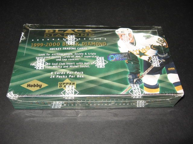 1999/00 Upper Deck Black Diamond Hockey Box (Hobby)