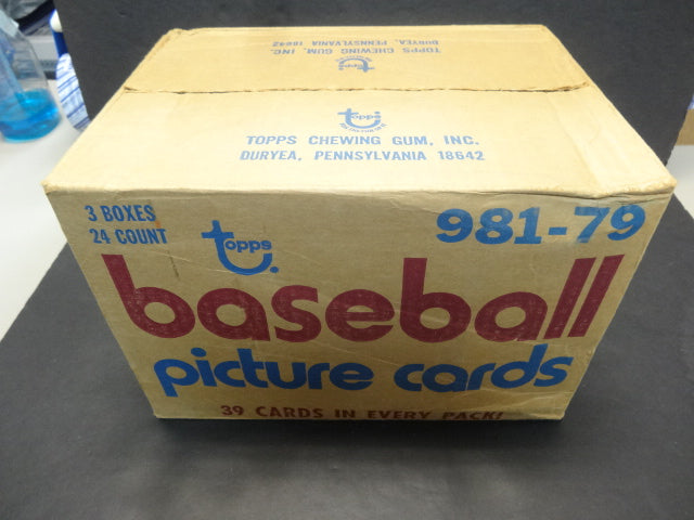 1979 Topps Baseball Rack Pack Case (3 Box)