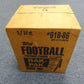 1986 Topps Football Rack Pack Case (3 Box) (Authenticate)