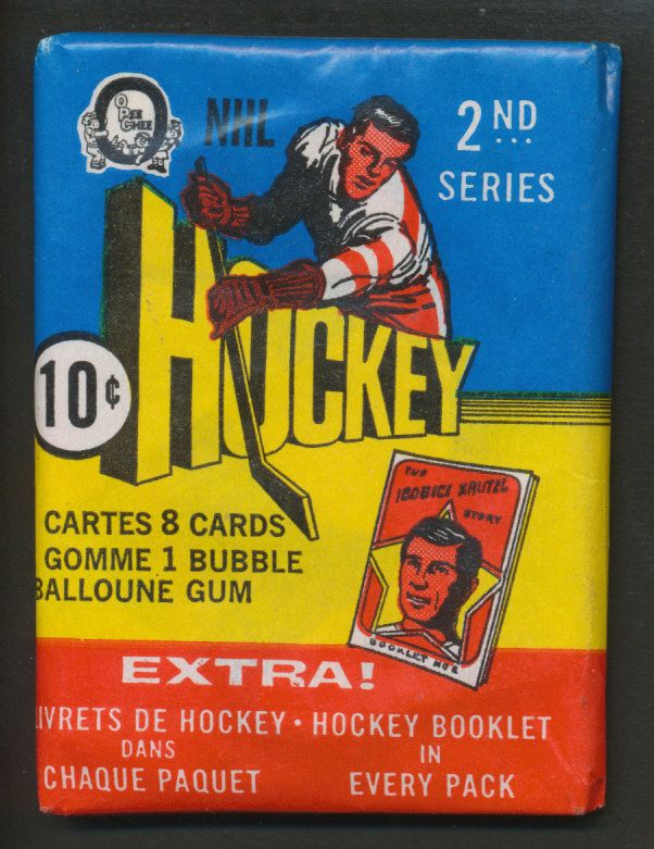 1971/72 OPC O-Pee-Chee Hockey Series 2 Unopened Wax Pack