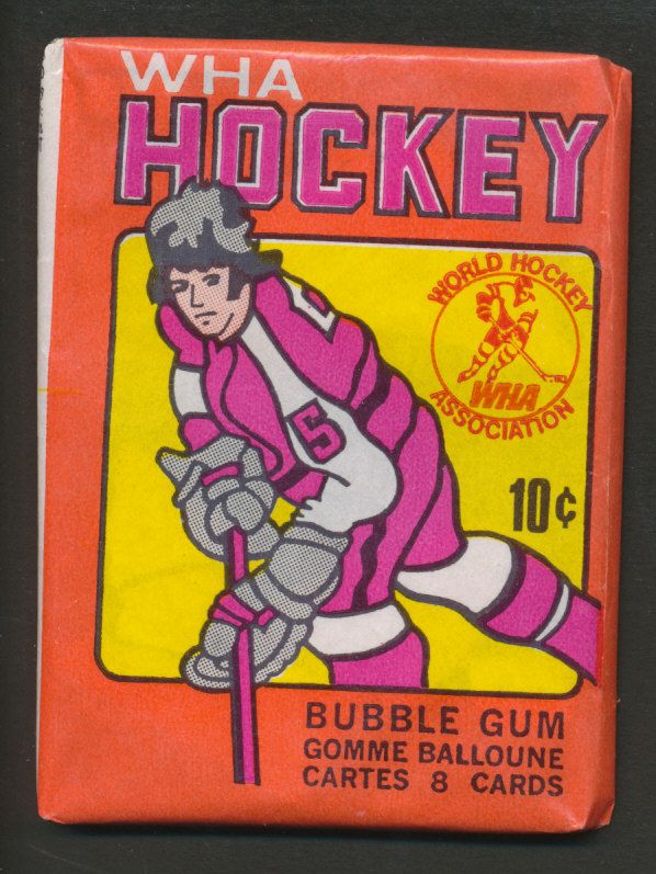 1975/76 OPC O-Pee-Chee WHA Hockey Unopened Wax Pack