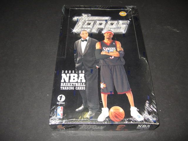 2005/06 Topps 1st Edition Basketball Box (HTA)