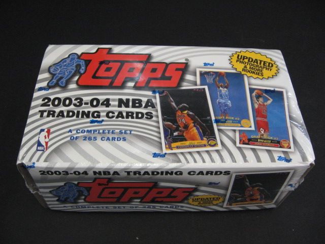 2003/04 Topps Basketball Factory Set (Retail)