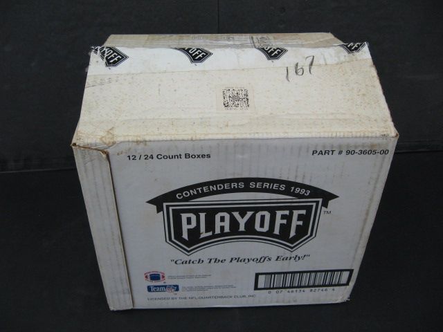 1993 Playoff Contenders Football Case (12 Box)