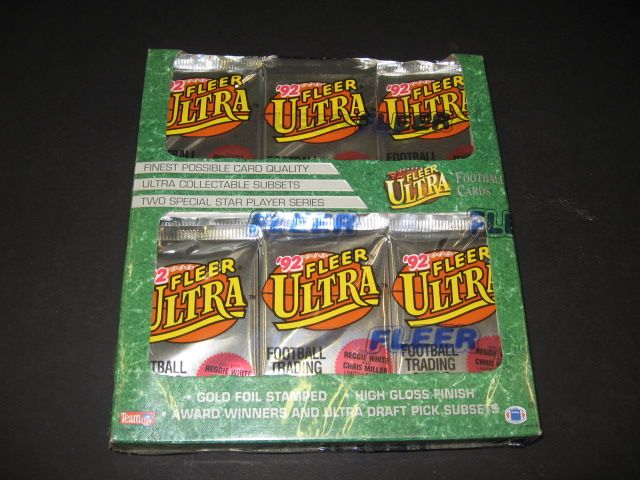 1992 Fleer Ultra Football Box (Magazine)