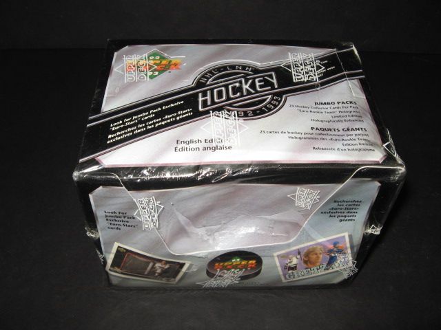 1992/93 Upper Deck Hockey Low Series Jumbo Box (US)