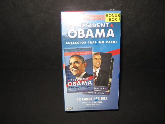 2008 Topps President Obama Trading Cards Blaster Box (6/7)