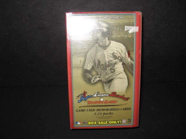 2004 Fleer Legacy Baseball Blaster Box (8/5)