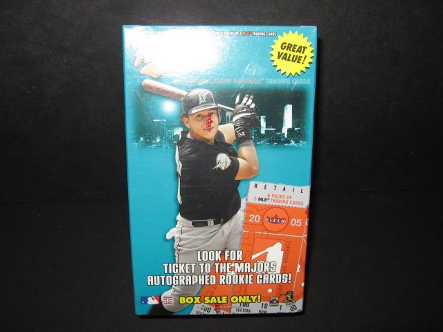 2005 Fleer Authentix Baseball Blaster Box (6/5)