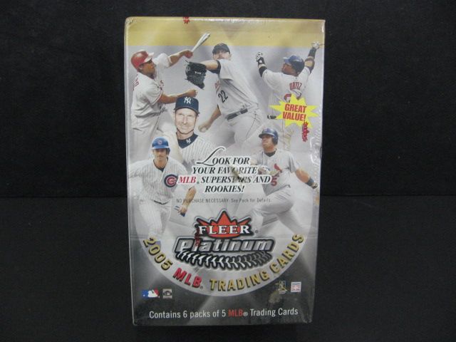 2005 Fleer Platinum Baseball Blaster Box (6/5)