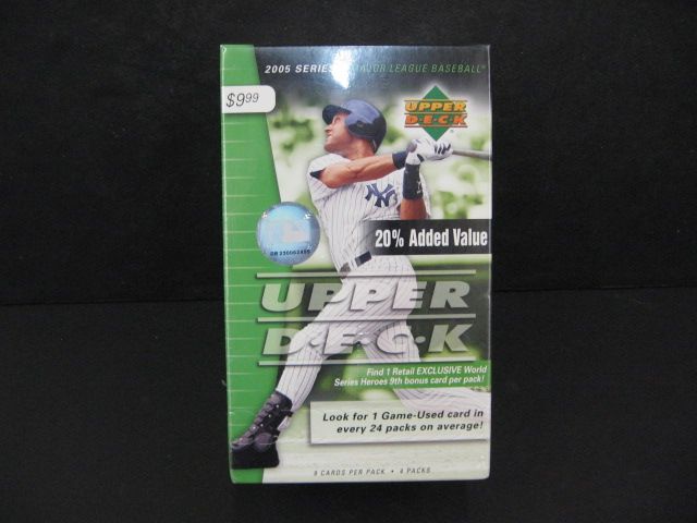 2005 Upper Deck Baseball Series 1 Blaster Box (4/8)