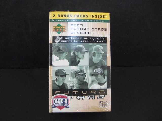 2007 Upper Deck Future Stars Baseball Blaster Box (11/4)