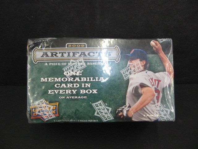 2009 Upper Deck Artifacts Baseball Blaster Box (7/5)
