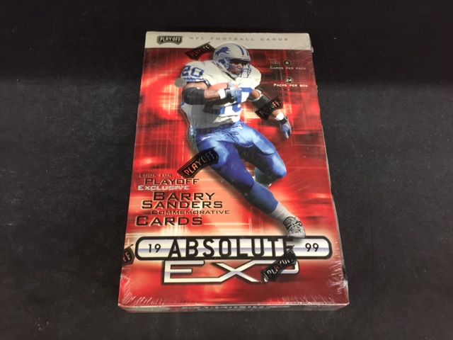1999 Playoff Absolute EXP Football Box
