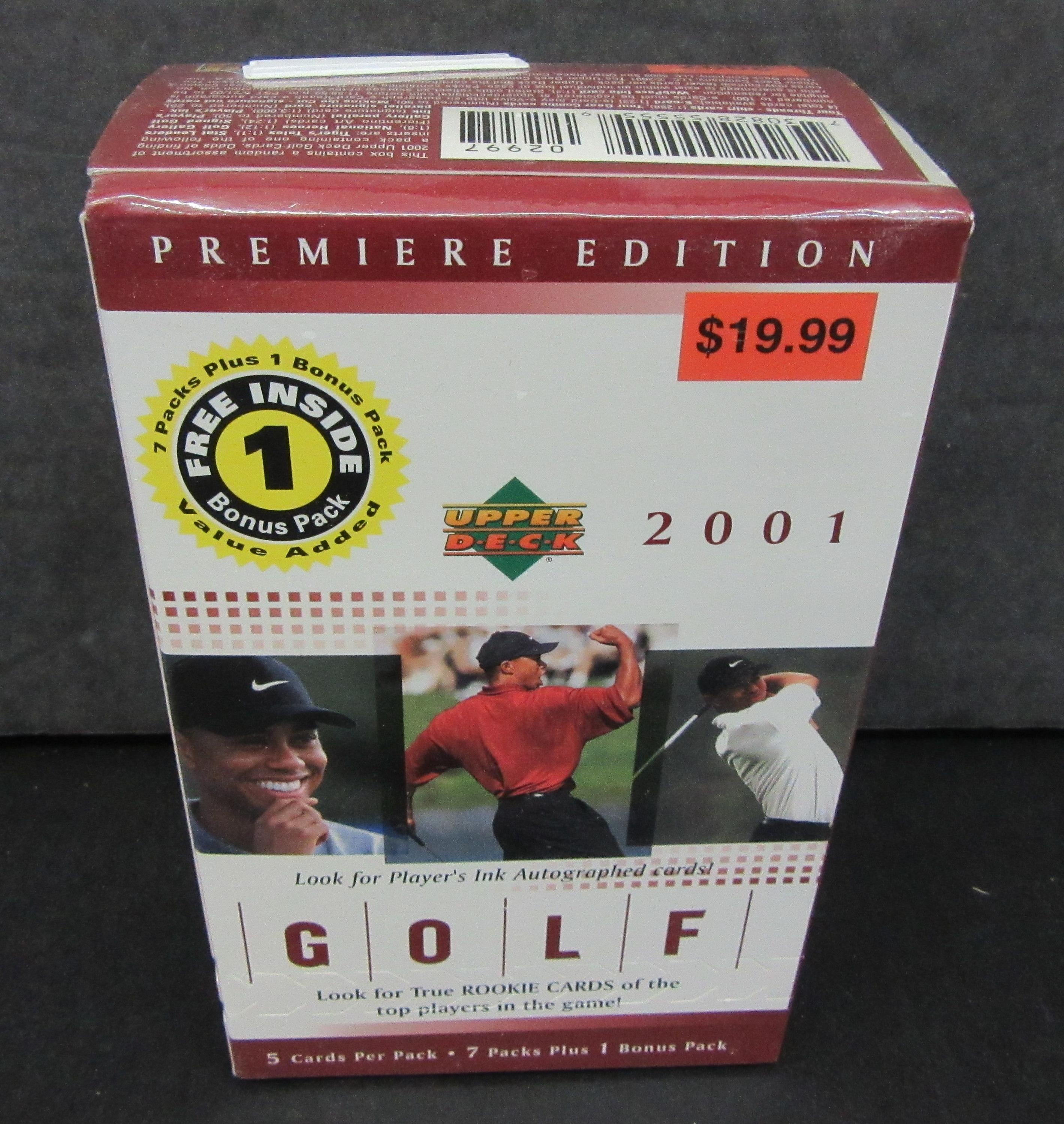 2001 Upper Deck Golf Blaster Box (8/5)