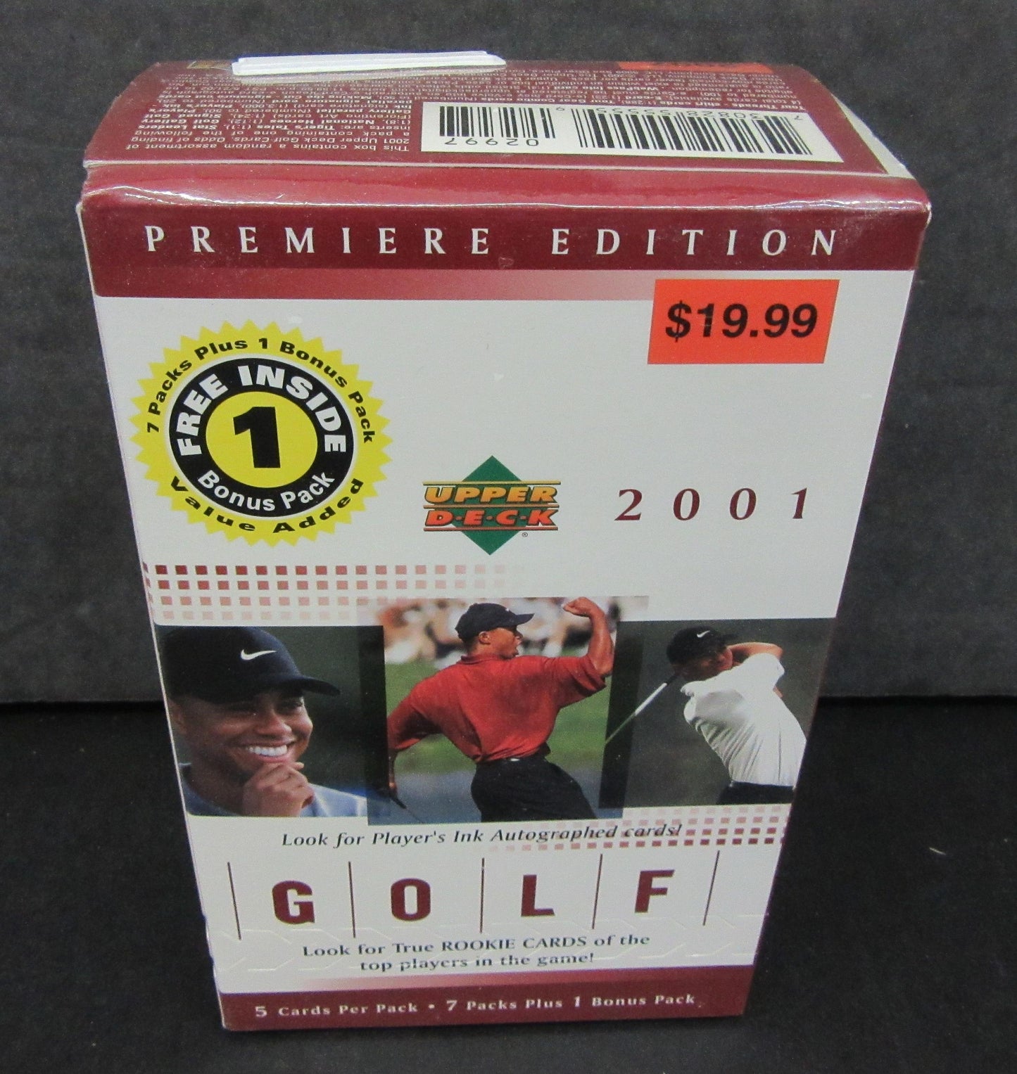 2001 Upper Deck Golf Blaster Box (8/5)