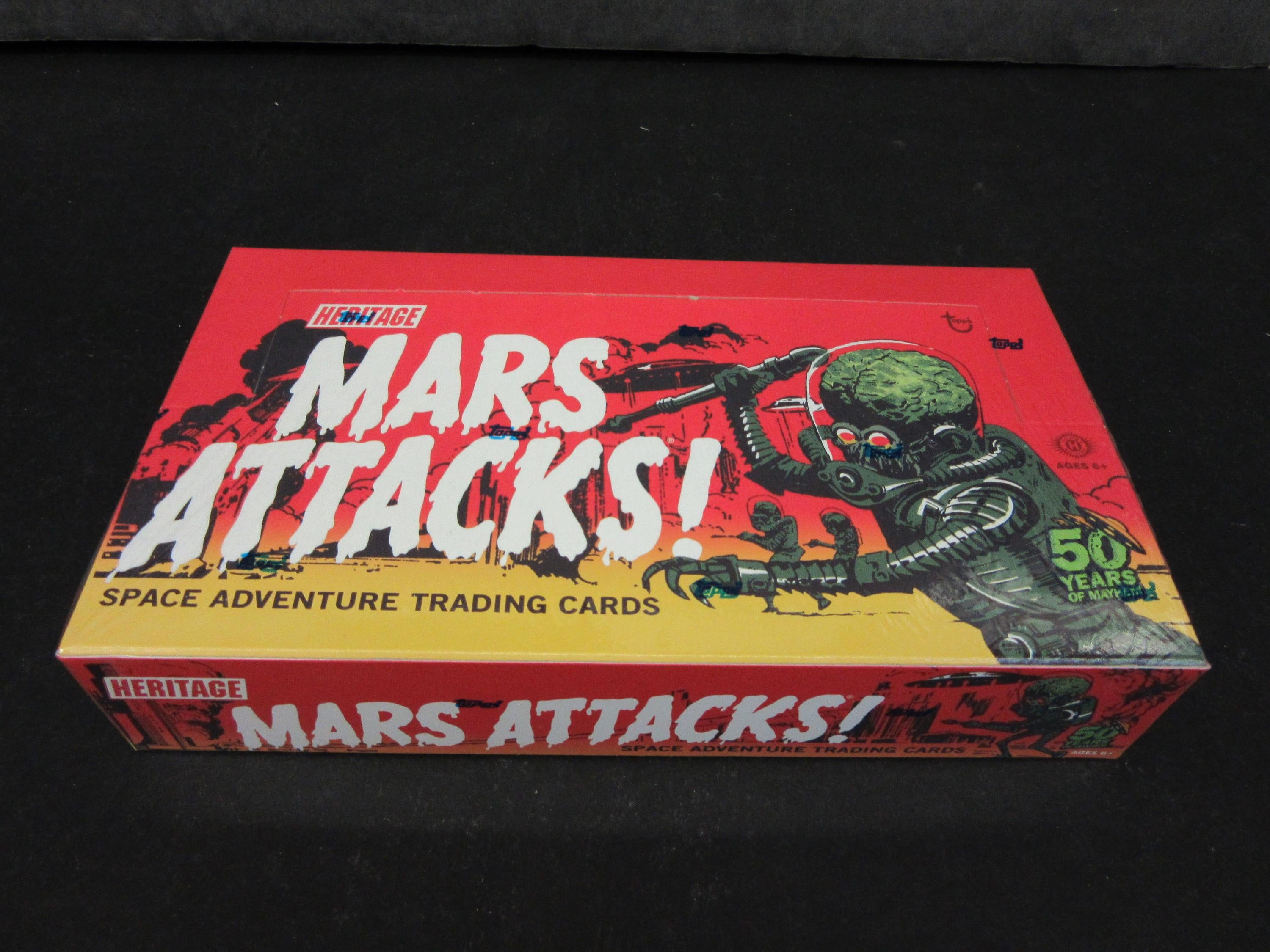 2012 Topps Heritage Mars Attack Box (Hobby)