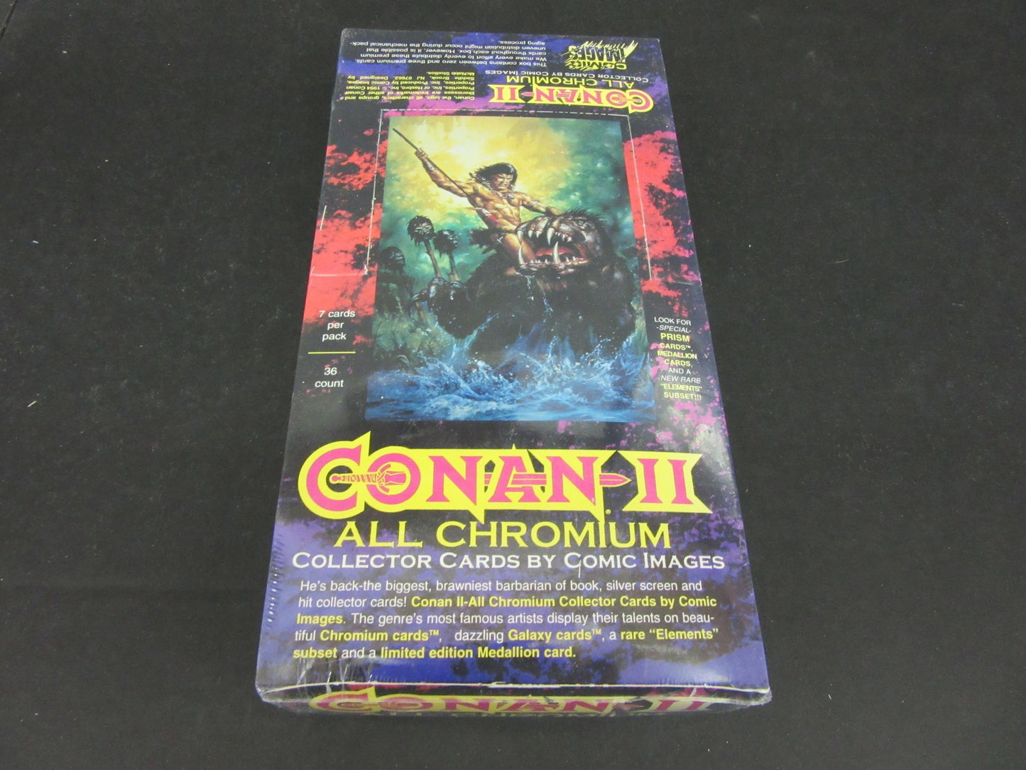 1994 Comic Images Conan II All Chromium Collector Cards Box