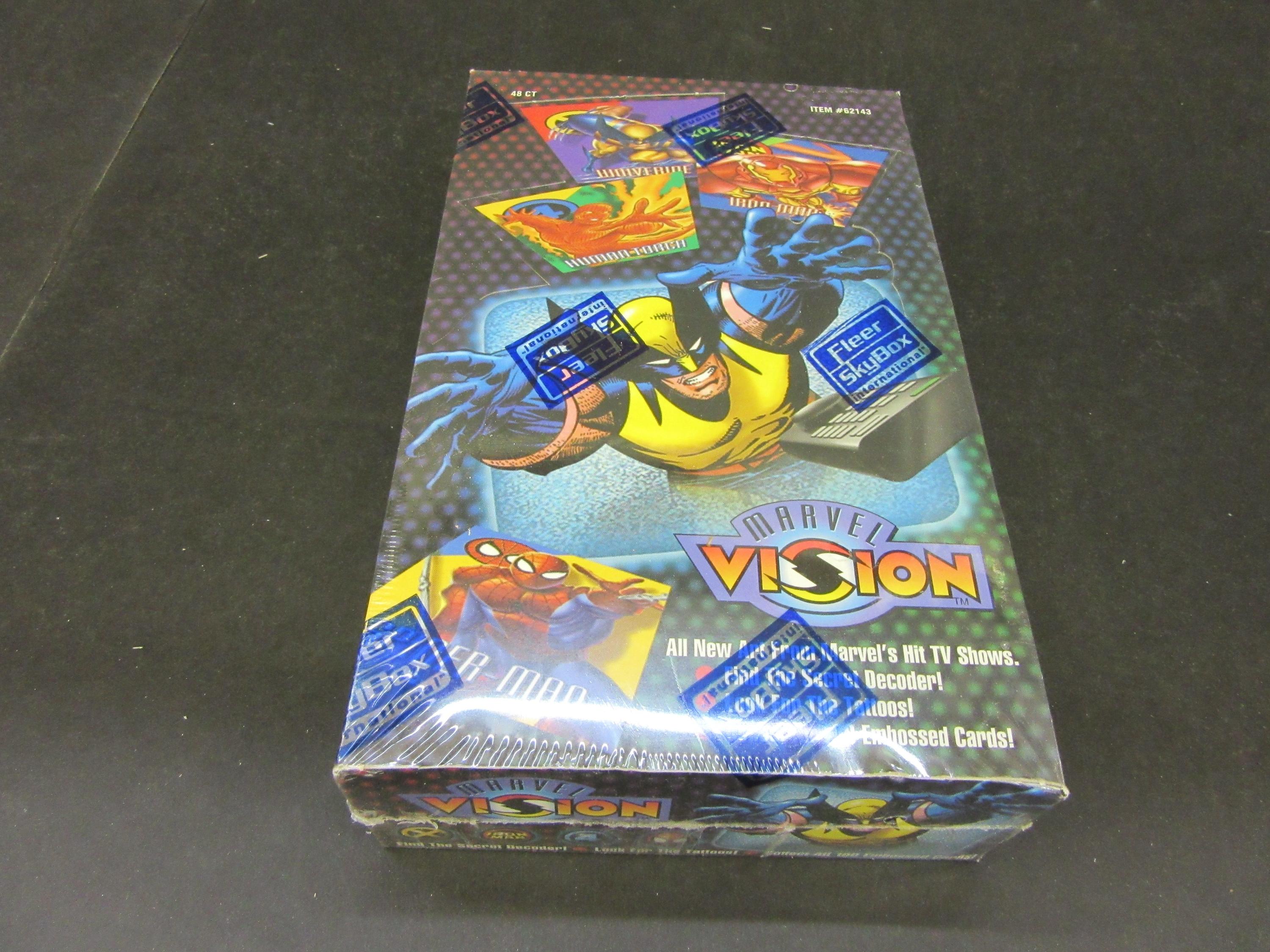 1996 Fleer Skybox Marvel Vision Box