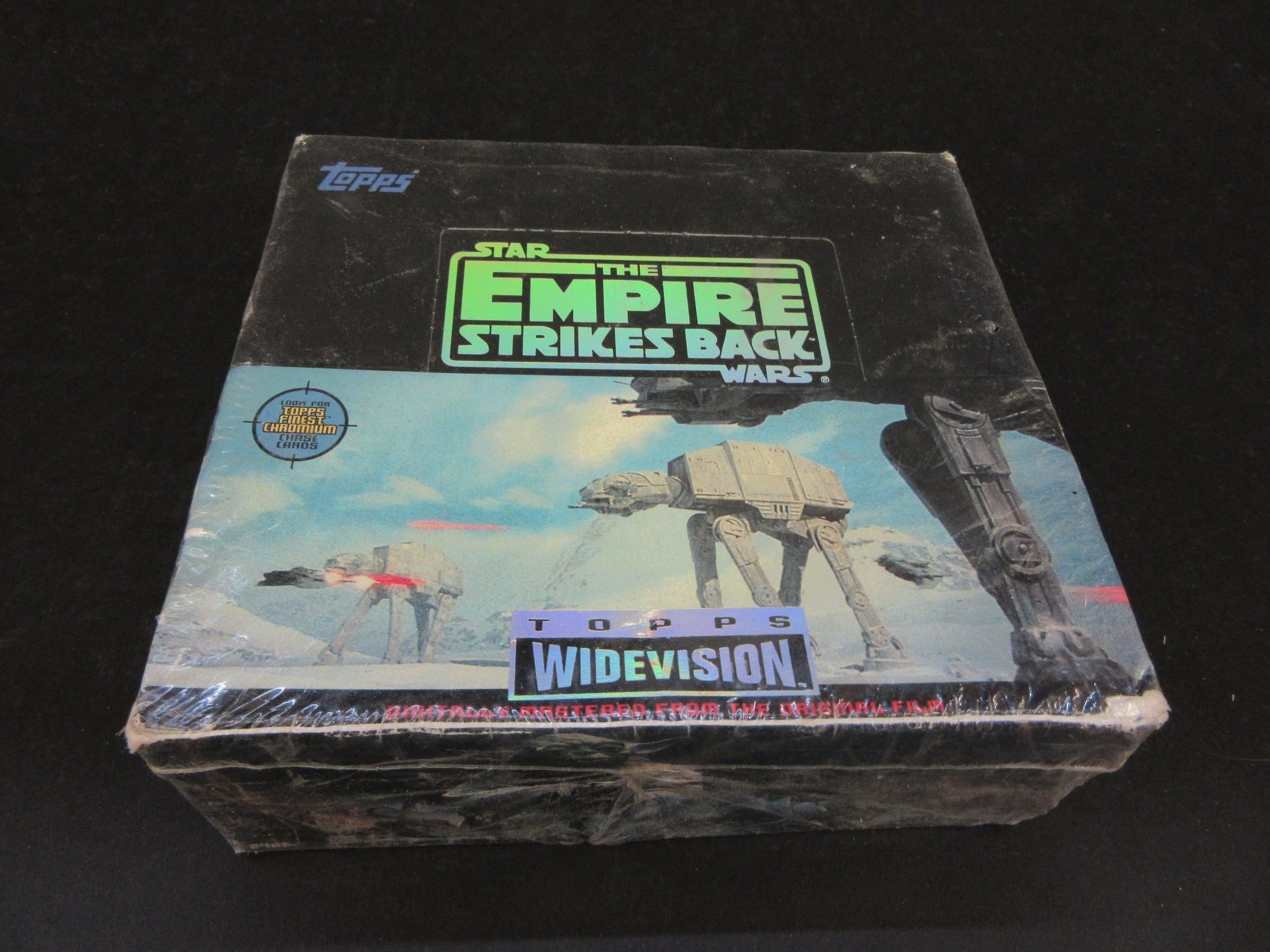 1995 Topps Star Wars Empire Strikes Back Widevision Box