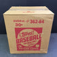 1984 Topps Baseball Unopened Wax Case (20 Box) (Wrapped) (FASC)