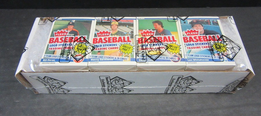 1984 Fleer Baseball Unopened Cello Packs (Lot of 24) (BBCE)