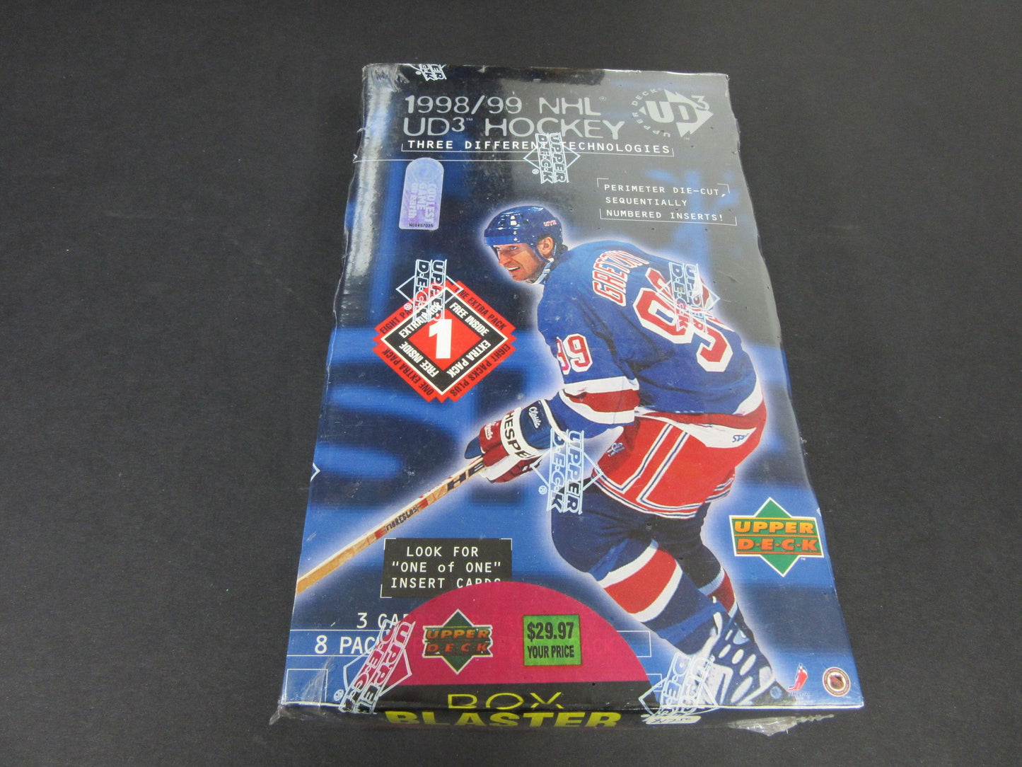 1998/99 Upper Deck UD3 Hockey Blaster Box (9/3)