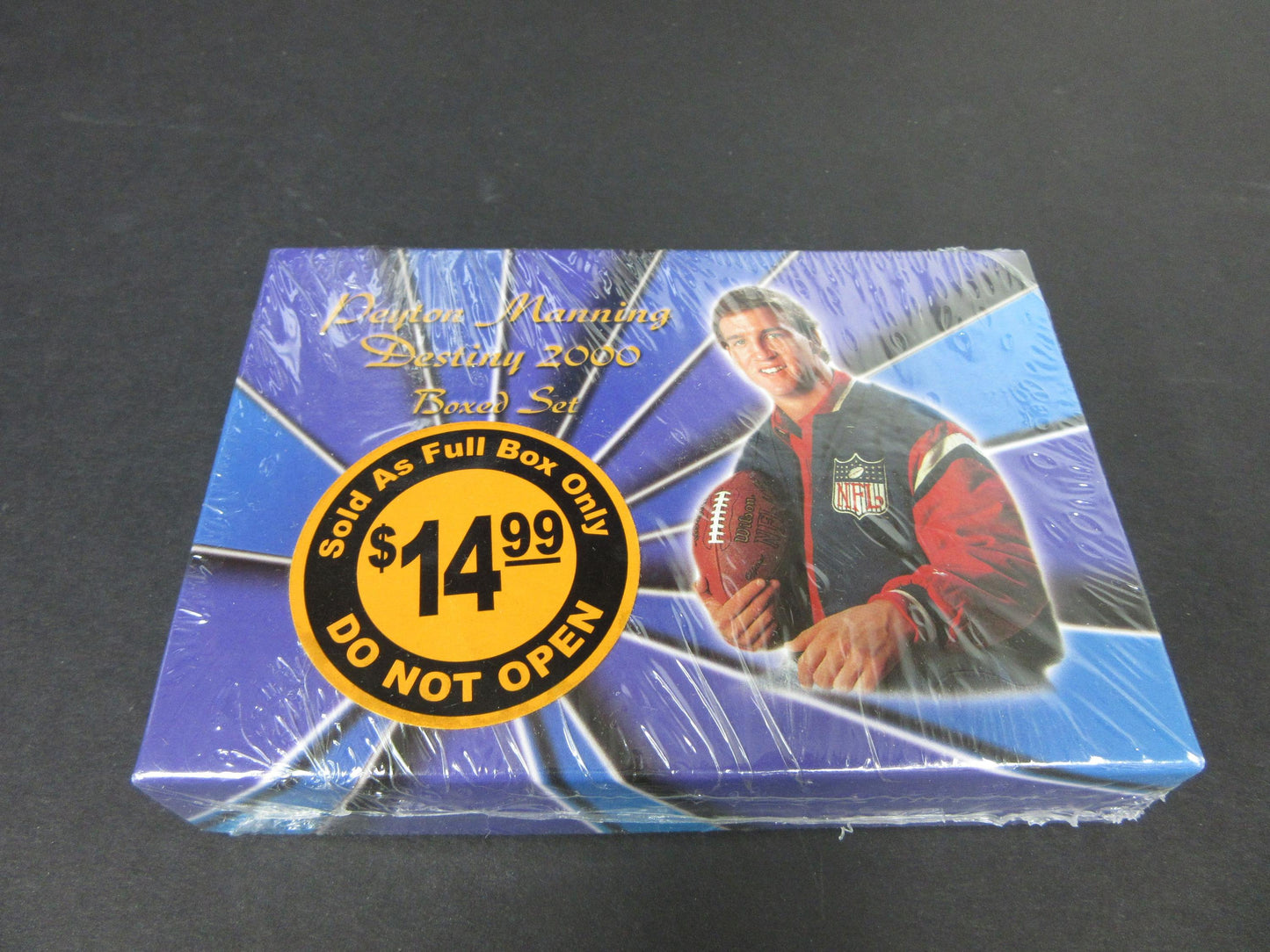 2000 Collectors Edge Football Peyton Manning Destiny Factory Set